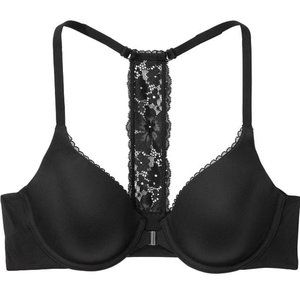 🆕 VS Lightly-Lined Full-Coverage Lace Racerback Bra - Body by Victoria